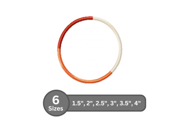 Color Bar Alphabet -O: Elevating Your Textile Projects with Vibrant Machine Embroidery