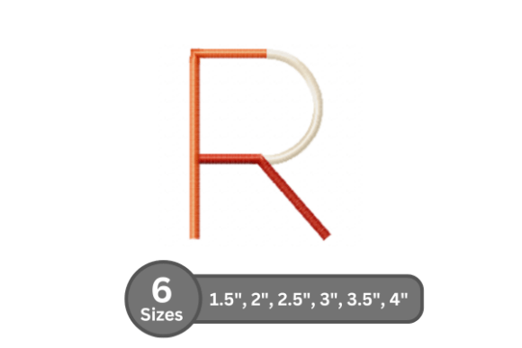 Color Bar Alphabet -R: A Practical Evaluation for Embroidery Projects