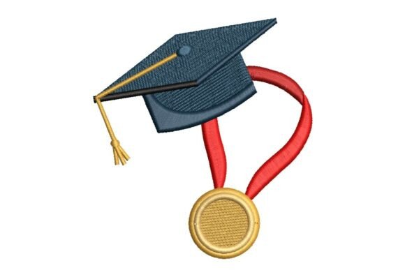 Graduation Cap with Medal: Celebrating Success