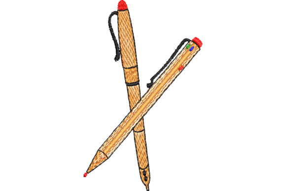 Pens: A Versatile Embroidery Design for Fabric Updates