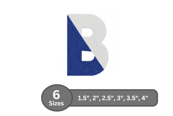Twin Fill Alphabet -B: A Playful Upgrade for Your Embroidery Projects